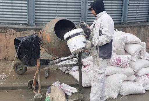 Строително-ремонтни работи на мелница в Генерал Тошево