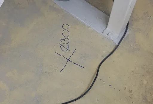 Строително-ремонтни работи и пробиване на отвори с диамантена боркорона при строително-монтажни работи в мелница в Генерал Тошево