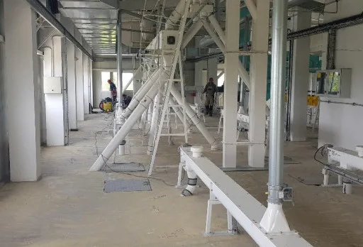 Строително-ремонтни работи и пробиване на отвори с диамантена боркорона при строително-монтажни работи в мелница в Генерал Тошево