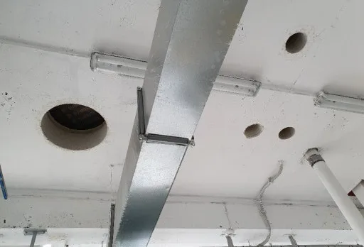 Строително-ремонтни работи и пробиване на отвори с диамантена боркорона при строително-монтажни работи в мелница в Генерал Тошево