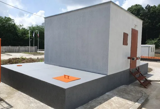 Строително-ремонтни работи на водоем на мелница в Генерал Тошево