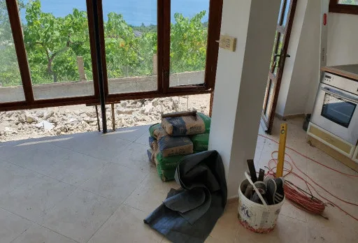 Construction and repair works and patio building of a house near Varna