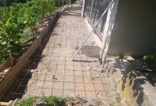 Construction and repair works and patio building of a house near Varna