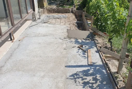Construction and repair works and patio building of a house near Varna