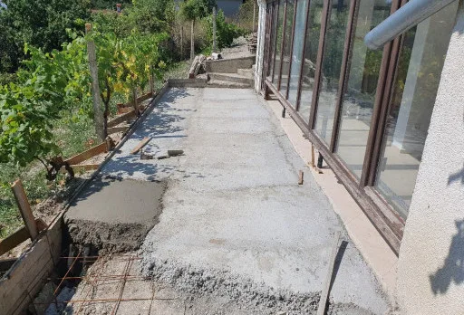 Construction and repair works and patio building of a house near Varna