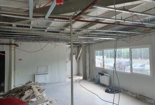 Строителни и монтажни работи на мелница в Генерал Тошево