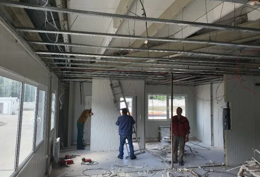 Строителни и монтажни работи на мелница в Генерал Тошево