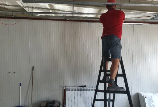 Строителни и монтажни работи на мелница в Генерал Тошево