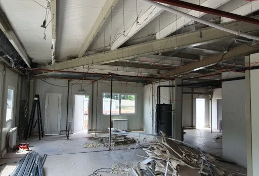 Строителни и монтажни работи на мелница в Генерал Тошево