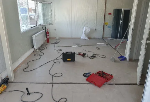 Строителни и монтажни работи на мелница в Генерал Тошево