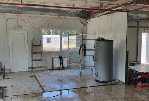 Строителни и монтажни работи на мелница в Генерал Тошево