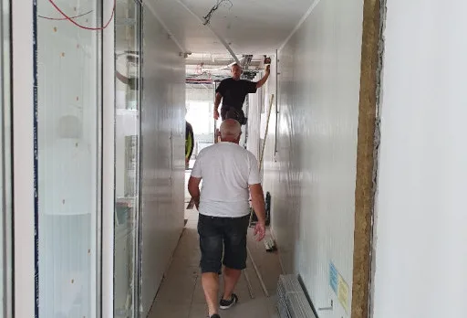 Строителни и монтажни работи на мелница в Генерал Тошево