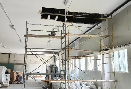 Строителни и монтажни работи на мелница в Генерал Тошево