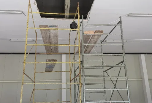 Строителни и монтажни работи на мелница в Генерал Тошево