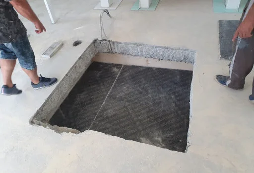 Строителство на бетонови рампи и пробиване на отвори в стени и под в Генерал Тошево