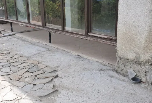 Construction and repair works and patio building of a house near Varna