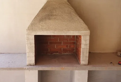 Строителство на барбекю в с. Оброчище, Албена