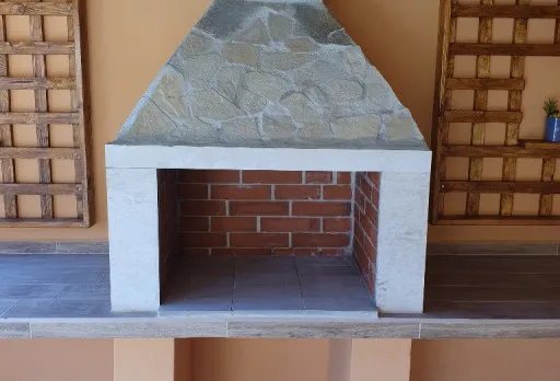 Строителство на барбекю в с. Оброчище, Албена