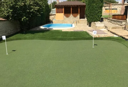 Строителство на барбекю в с. Оброчище, Албена