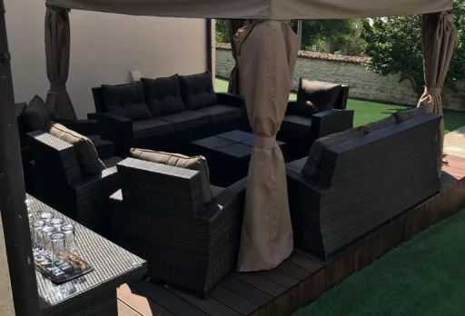 Building and repair works of a house near Albena