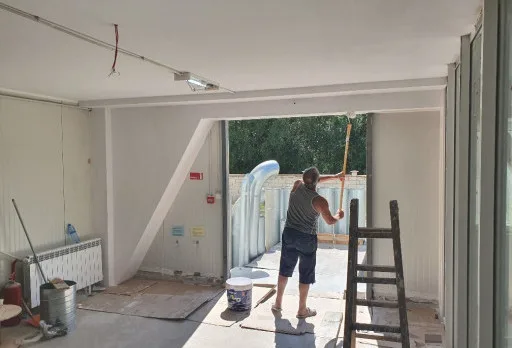 Строителни и ремонтни работи на мелница в Генерал Тошево