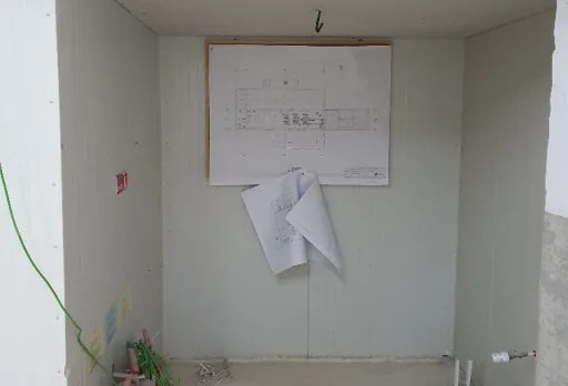 Строителни работи и монтаж на гипсокартон на мелница в Генерал Тошево