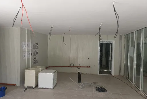 Строителни работи и монтаж на гипсокартон на мелница в Генерал Тошево