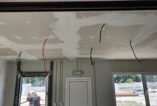 Строителни работи и монтаж на гипсокартон на мелница в Генерал Тошево