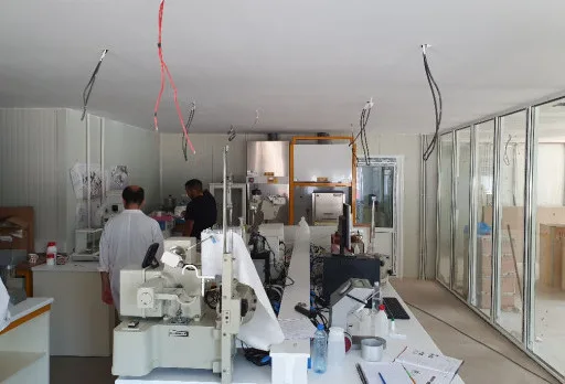 Строителни работи и монтаж на гипсокартон на мелница в Генерал Тошево