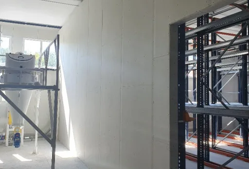 Строителни работи и монтаж на гипсокартон на мелница в Генерал Тошево