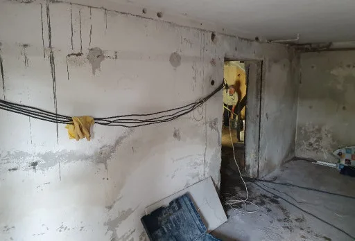 Bau- und Reparaturarbeiten in einem Verwaltungsgebäude in Balchik