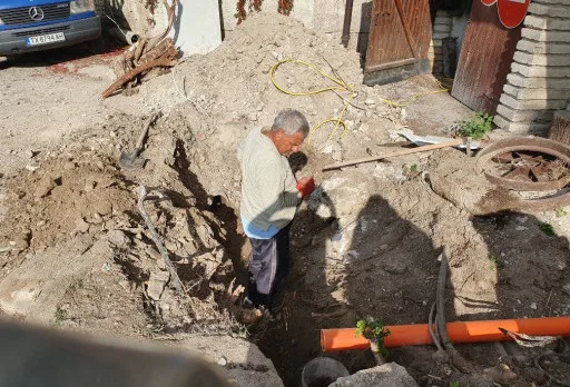 Bau- und Reparaturarbeiten in einem Verwaltungsgebäude in Balchik