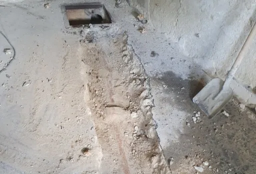 Bau- und Reparaturarbeiten in einem Verwaltungsgebäude in Balchik