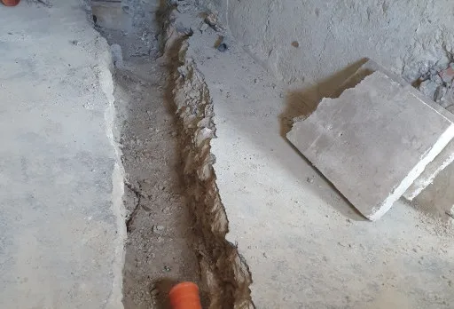 Bau- und Reparaturarbeiten in einem Verwaltungsgebäude in Balchik