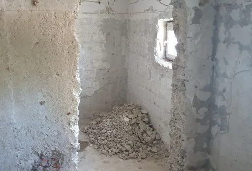 Bau- und Reparaturarbeiten in einem Verwaltungsgebäude in Balchik