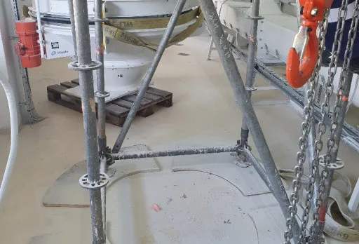 Бластиране на силози в мелница в Генерал Тошево