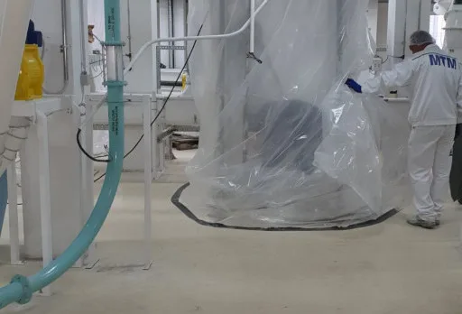 Бластиране на силози в мелница в Генерал Тошево