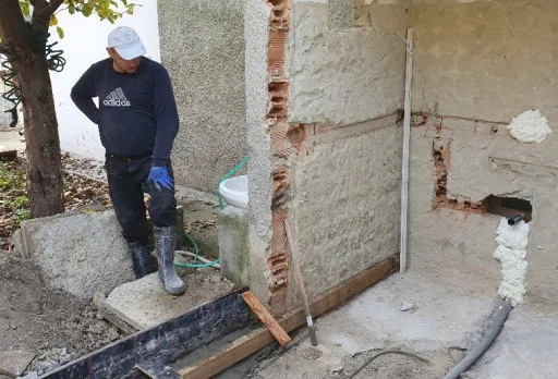 Renovierung eines Hauses in der Nähe von Balchik