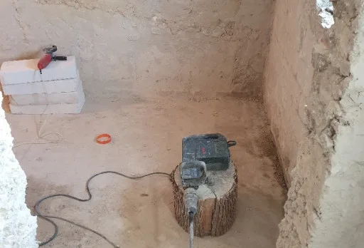 Bau- und Reparaturarbeiten in einem Verwaltungsgebäude in Balchik