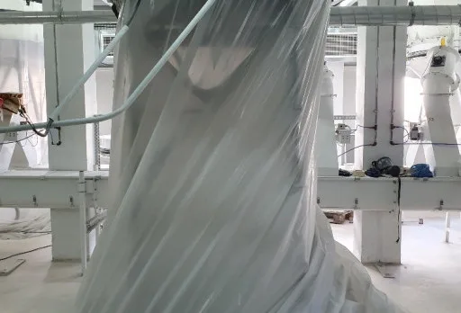 Бластиране на силози в мелница в Генерал Тошево