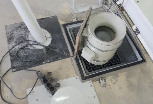 Бластиране на силози в мелница в Генерал Тошево