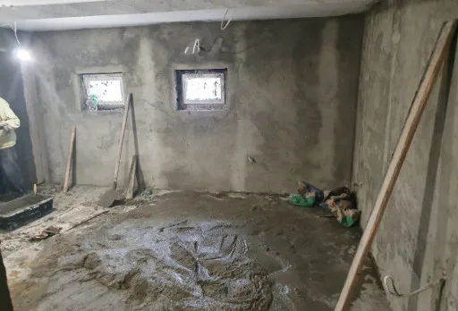 Bau- und Reparaturarbeiten in einem Verwaltungsgebäude in Balchik