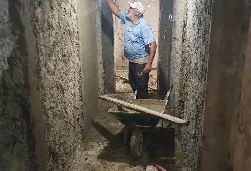 Bau- und Reparaturarbeiten in einem Verwaltungsgebäude in Balchik