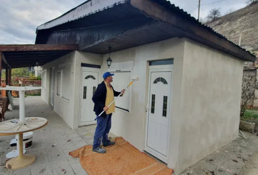 Renovierung eines Hauses in der Nähe von Balchik