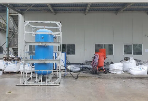 Бластиране на силози в мелница в Генерал Тошево