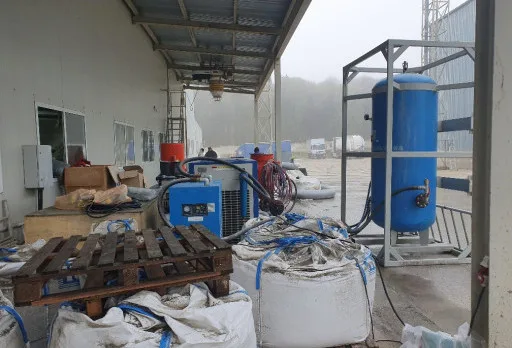 Бластиране на силози в мелница в Генерал Тошево