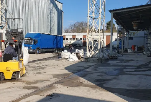 Бластиране на силози в мелница в Генерал Тошево