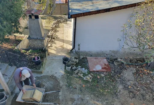 Renovierung eines Hauses in der Nähe von Balchik