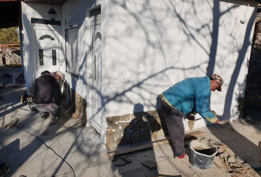 Renovierung eines Hauses in der Nähe von Balchik