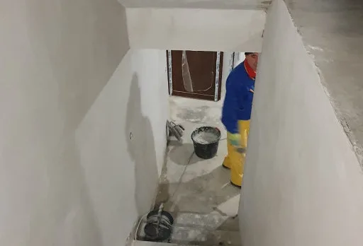 Bau- und Reparaturarbeiten in einem Verwaltungsgebäude in Balchik